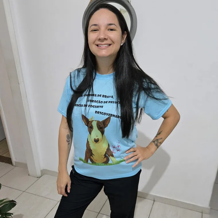 Cliente com camiseta Sublime-se